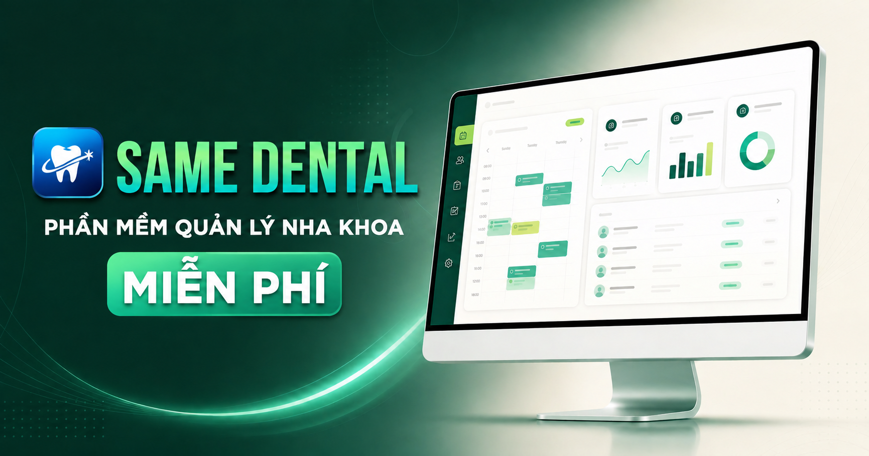 SAME DENTAL APP - Phần mềm quản lý nha khoa Miễn Phí mãi mãi